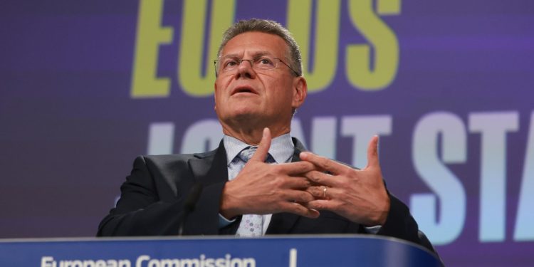 Sefcovic, dazi UE-USA