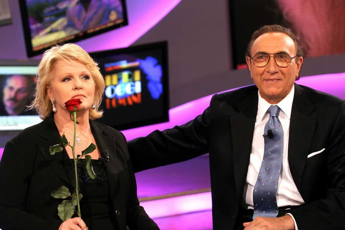 katia ricciarelli no ai funerali di baudo