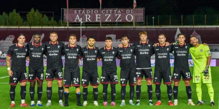 L'undici iniziale dell'Arezzo (ssarezzo.it)