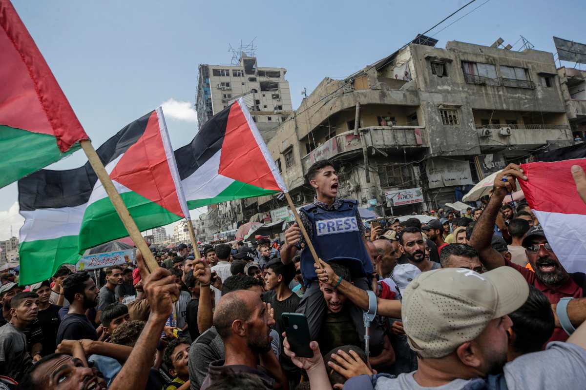 Proteste palestinesi a Gaza
