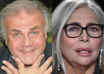 Jerry Calà e Mara Venier