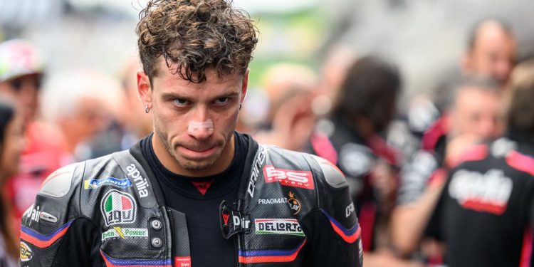 Marco Bezzecchi, MotoGp (Ansa 2025)