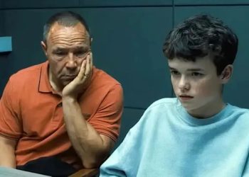 Una scena di "Adolescence"