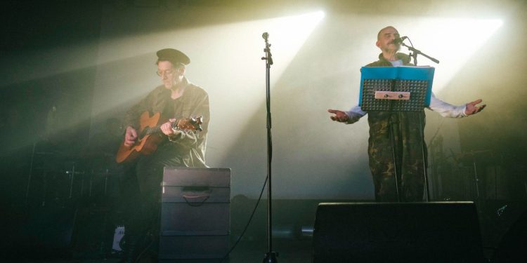 I CCCP - Fedeli alla linea in concerto a Berlino (Ansa)