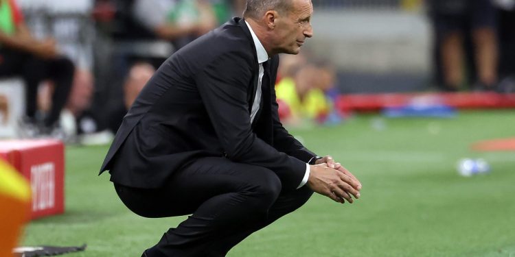 Massimiliano Allegri, allenatore del Milan (Foto ANSA)