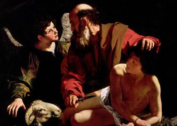 Caravaggio, "Sacrificio di Isacco" (1598, Princeton)