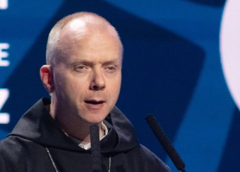 Erik Varden, vescovo cattolico di Trondheim (Norvegia) e monaco cistercense (foto Meeting di Rimini)