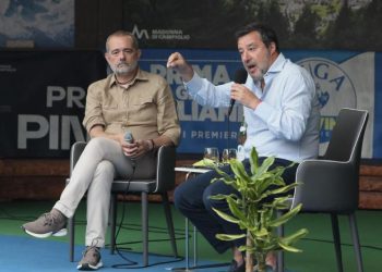 Salvini a Pinzolo