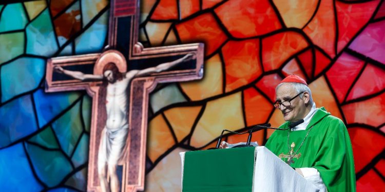 Messa Zuppi al Meeting Rimini 2025