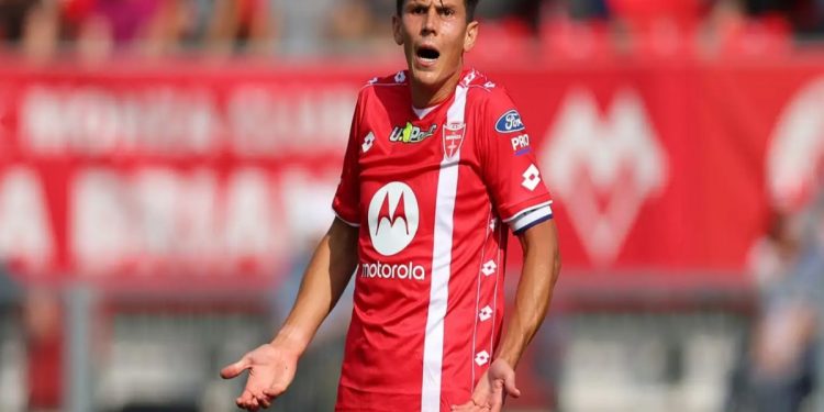 Matteo Pessina con la maglia del Monza (Foto: Web)