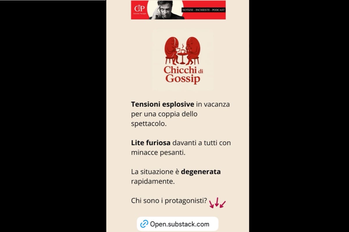 stefano corti e bianca atzei crisi