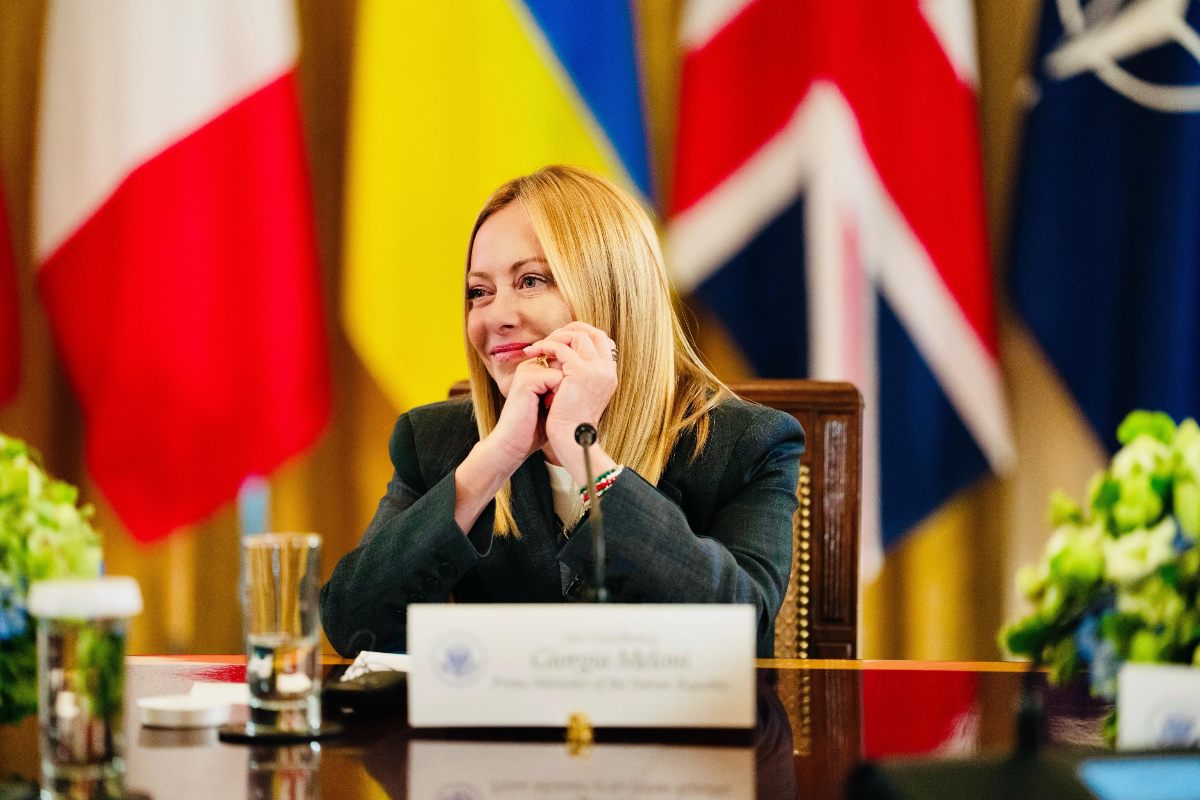 Meloni alla Casa Bianca