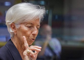 Christine Lagarde, presidente della BCE (Ansa)