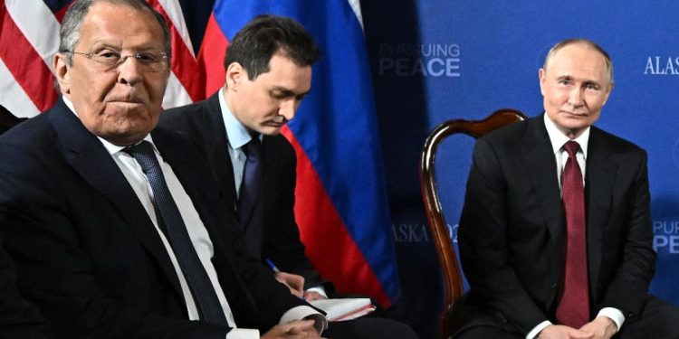 Lavrov e Putin in Alaska