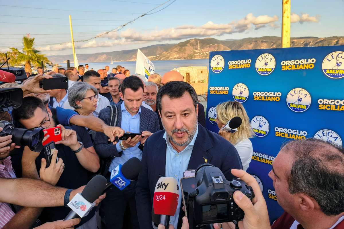 Salvini in Sicilia