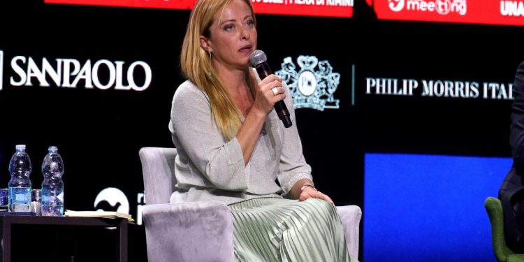 Meloni al Meeting Rimini