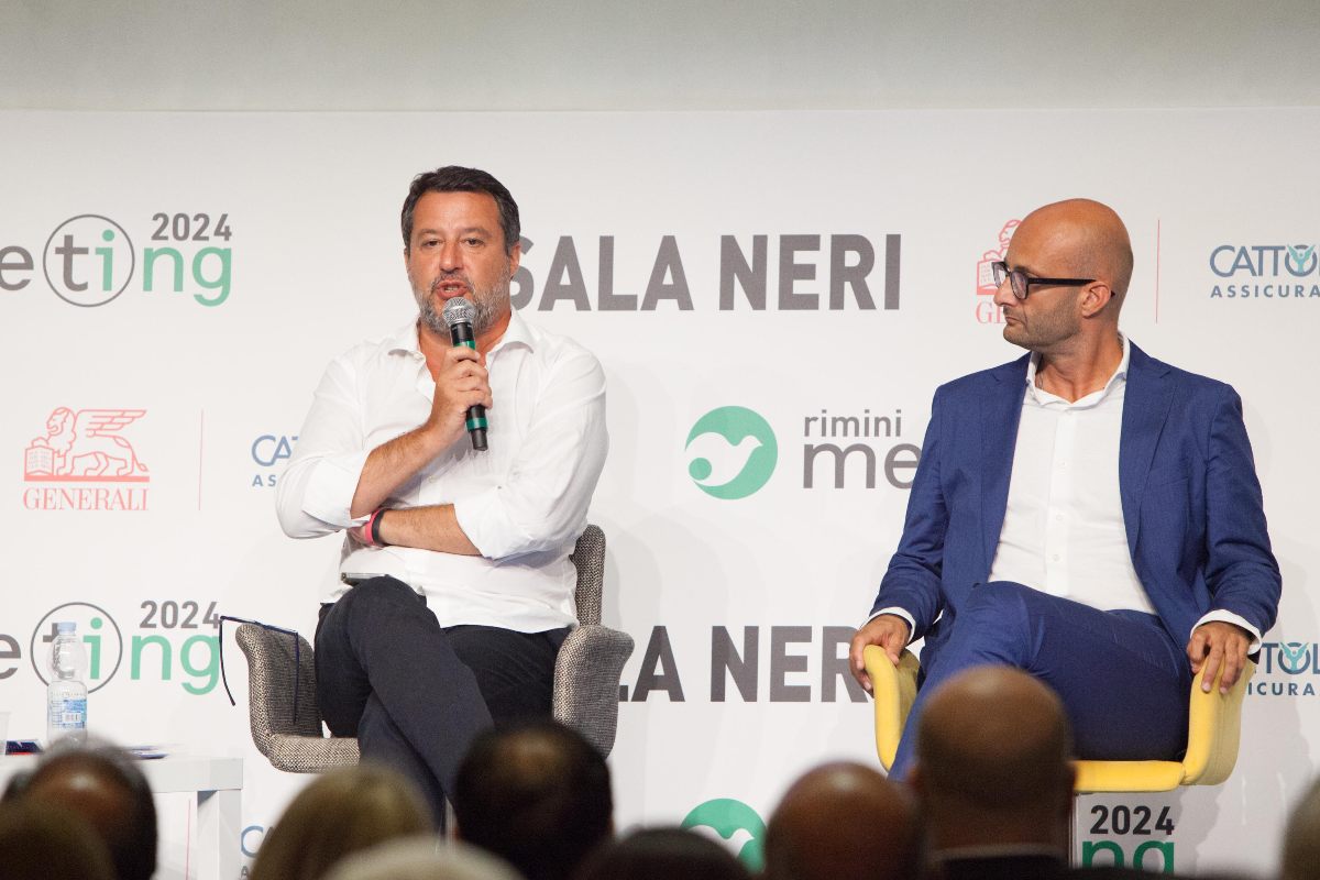 Salvini al Meeting 2024