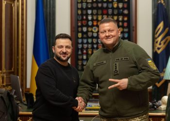 Zelensky con Zaluzhny