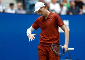 Jannik Sinner agli Us Open 2025 (Foto ANSA)