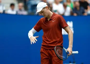 Jannik Sinner agli Us Open 2025 (Foto ANSA)