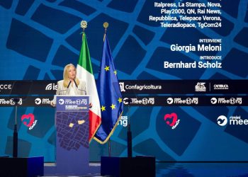 Meloni al Meeting