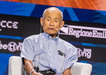 Toshiyuki Mimaki al Meeting di Rimini 2025 (foto Meeting di Rimini)