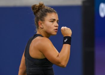 Jasmine Paolini, qui agli Us Open (Foto ANSA)