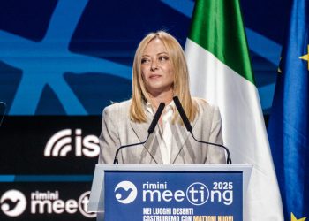 Giorgia Meloni al Meeting di Rimini, 27 agosto 2025 (Meeting di Rimini)