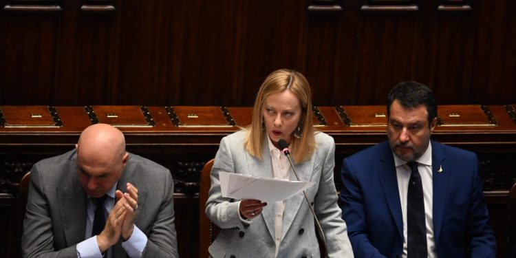 Meloni, Crosetto e Salvini