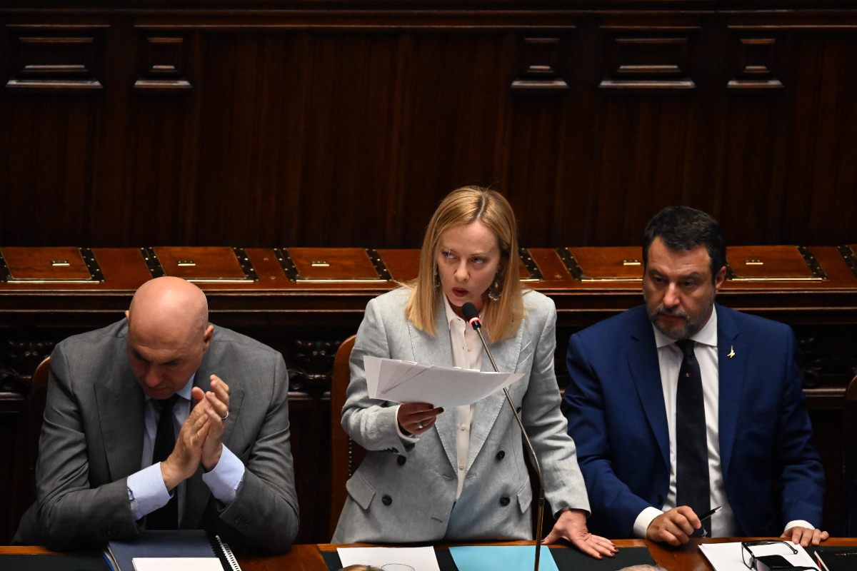 Meloni, Crosetto e Salvini