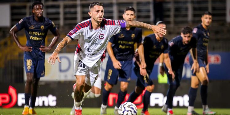 Il capitano del Campobasso in azione (cb1919.com)