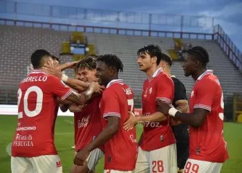 I giocatori del Perugia (acperugiacalcio.com)