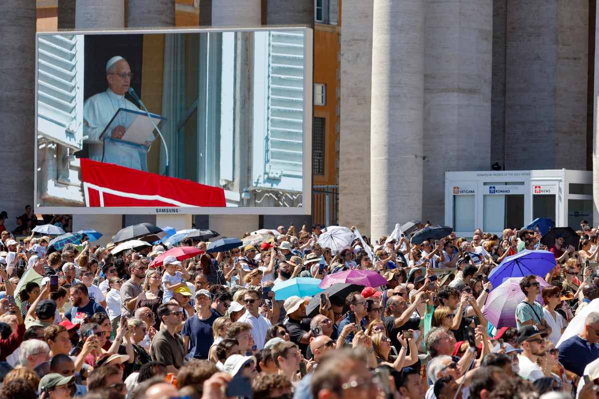 Angelus Papa Leone XIV in Vaticano