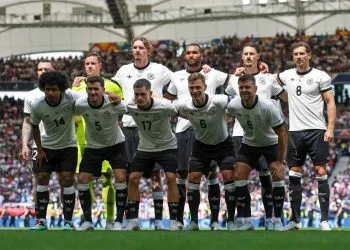 La Germania schierata in Nations League (Foto ANSA)