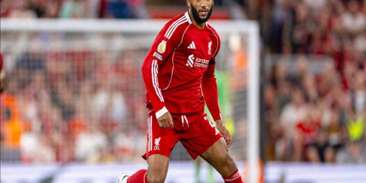 Joe Gomez in campo con il Liverpool (Foto: Web)