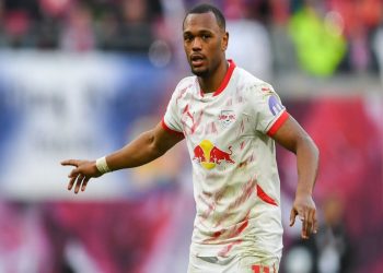 Lois Openda in campo con il Red Bull Lipsia (Foto: Web)