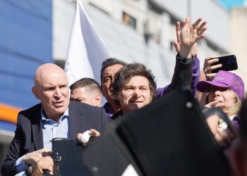 il presidente argentino Javier Milei (Ansa)