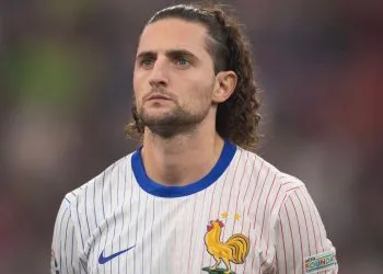 Adrien Rabiot in campo con la Francia (Foto: Web)