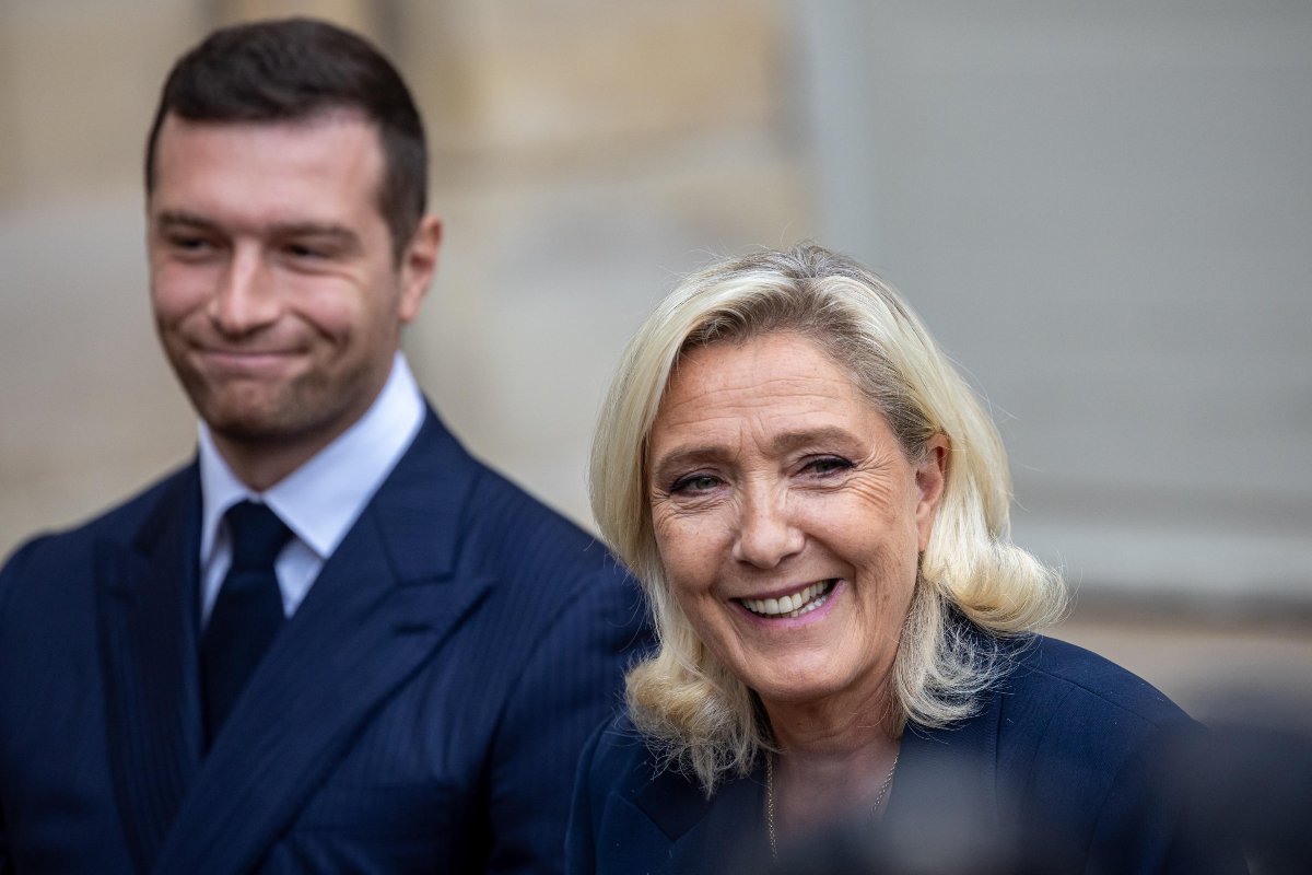 Bardella e Le Pen, Francia