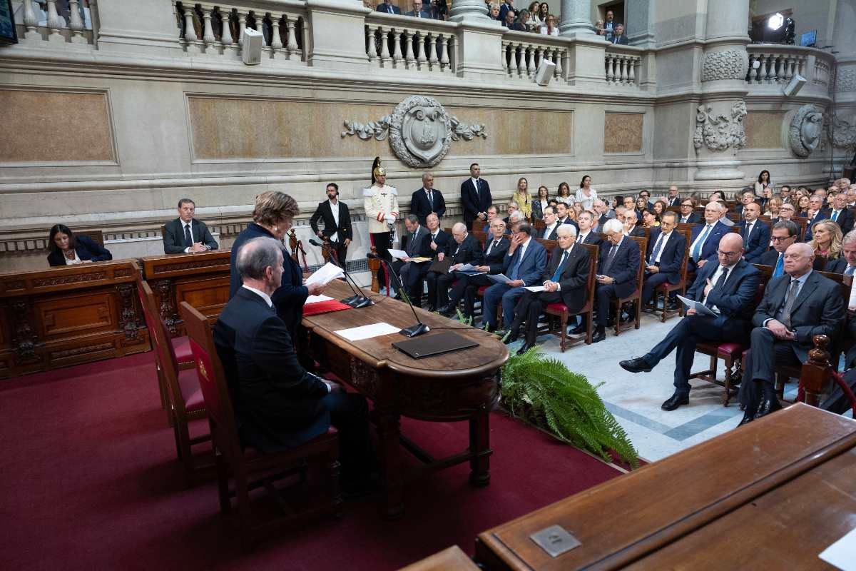 Mattarella alla Corte di Cassazione