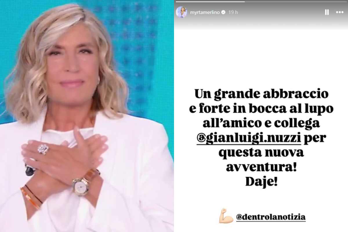 cosa ha detto myrta merlino a nuzzi