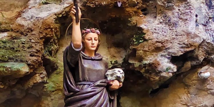 Il Santuario di Santa Rosalia (Foto Web)