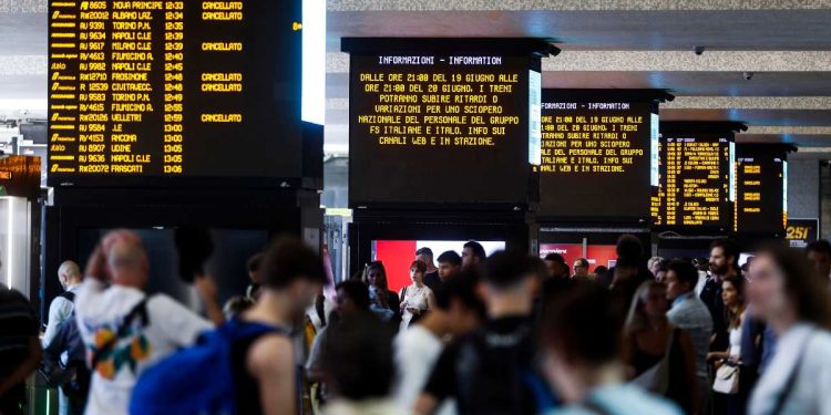 sciopero generale, sciopero treni