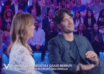 Maria Elena Boschi e Giulio Berruti (Foto: Screen)
