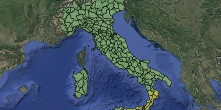Allerta meteo (Foto: Protezione civile)