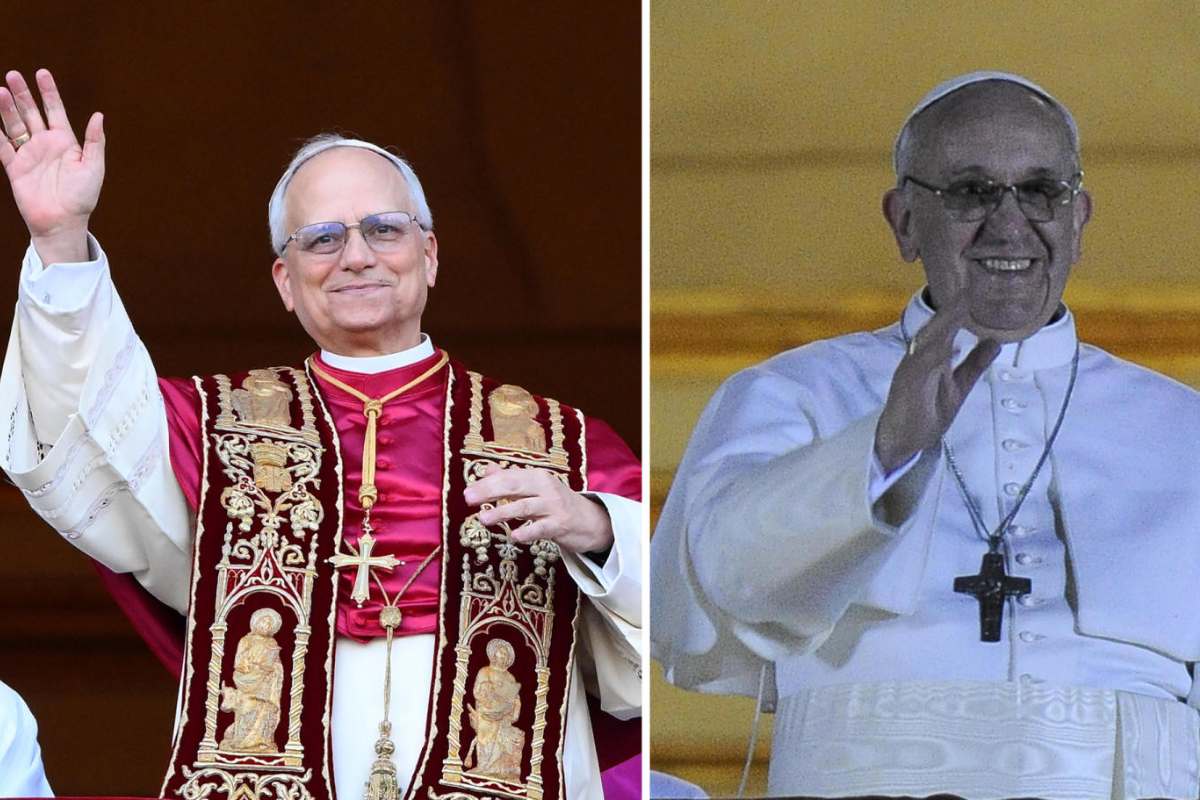 Papa Leone e Papa Francesco