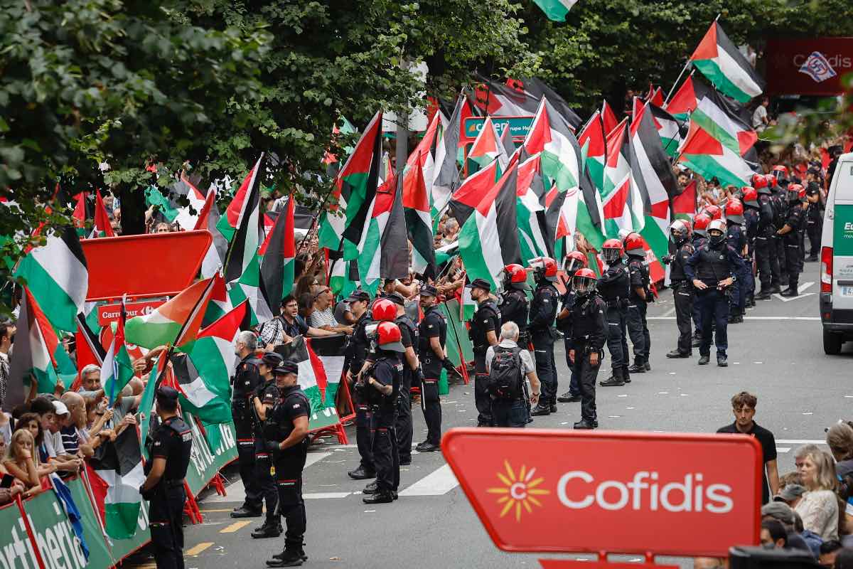 Proteste Pro-Pal, Vuelta 2025