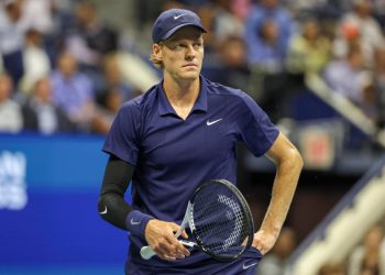 La grinta di Jannik Sinner, qui agli Us Open (ANSA)