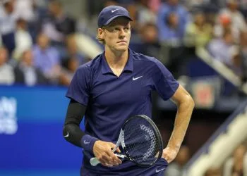 La grinta di Jannik Sinner, qui agli Us Open (ANSA)