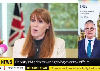 Angela Rayner (Foto: screen da Sky Youtube)